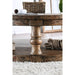 Mika Antique Oak End Table - Casa Morelos / Coahuila Furniture (Oklahoma City, OK)