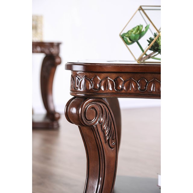 Walworth Dark Oak Coffee Table - Casa Morelos / Coahuila Furniture (Oklahoma City, OK)