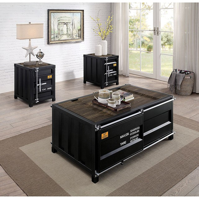 Dicargo Coffee Table Black - Casa Morelos / Coahuila Furniture (Oklahoma City, OK)