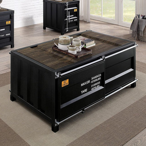 Dicargo Coffee Table Black - Casa Morelos / Coahuila Furniture (Oklahoma City, OK)