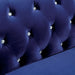Jolanda Chair Blue & Grey - Casa Morelos / Coahuila Furniture (Oklahoma City, OK)