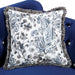 Jolanda Chair Blue & Grey - Casa Morelos / Coahuila Furniture (Oklahoma City, OK)