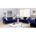 Jolanda Chair Blue & Grey - Casa Morelos / Coahuila Furniture (Oklahoma City, OK)