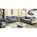 Jolanda Chair Blue & Grey - Casa Morelos / Coahuila Furniture (Oklahoma City, OK)