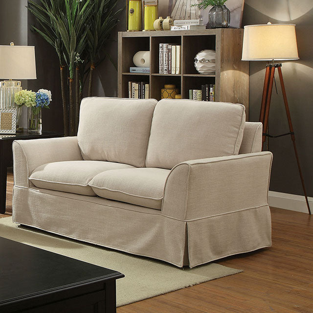 Maxine Love Seat Beige - Casa Morelos / Coahuila Furniture (Oklahoma City, OK)