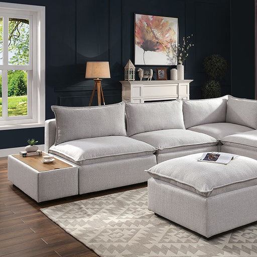 Arlene Sectional White - Casa Morelos / Coahuila Furniture (Oklahoma City, OK)