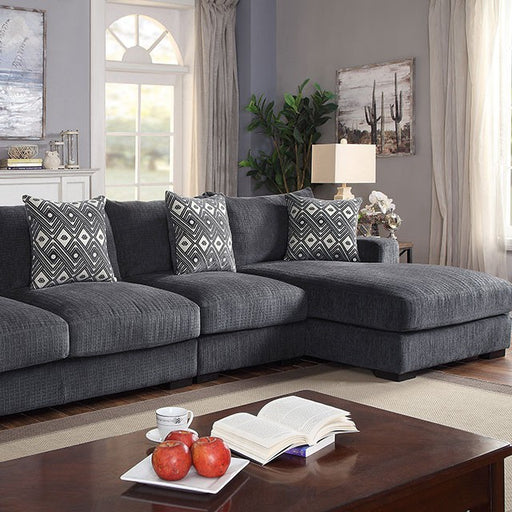 Kaylee Large L-Sectional w/ Right Chaise - Casa Morelos / Coahuila Furniture (Oklahoma City, OK)