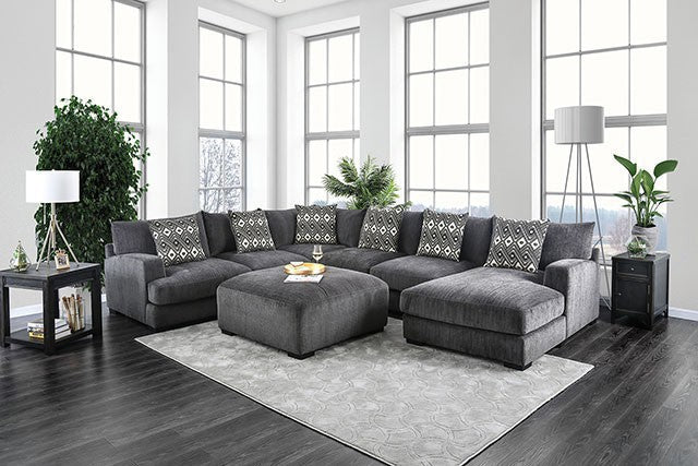 Kaylee U-Sectional w/ Right Chaise - Casa Morelos / Coahuila Furniture (Oklahoma City, OK)