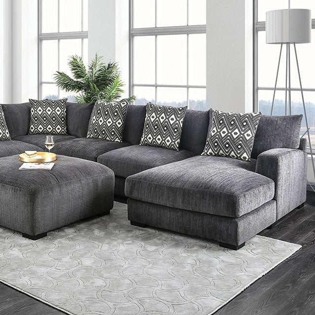 Kaylee U-Sectional w/ Right Chaise - Casa Morelos / Coahuila Furniture (Oklahoma City, OK)