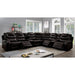 Mariah Power Sectional w/ Recliner Brown - Casa Morelos / Coahuila Furniture (Oklahoma City, OK)