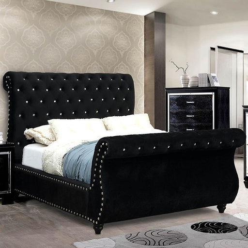 NOELLA Cal.King & Queen Bed - Casa Morelos / Coahuila Furniture (Oklahoma City, OK)