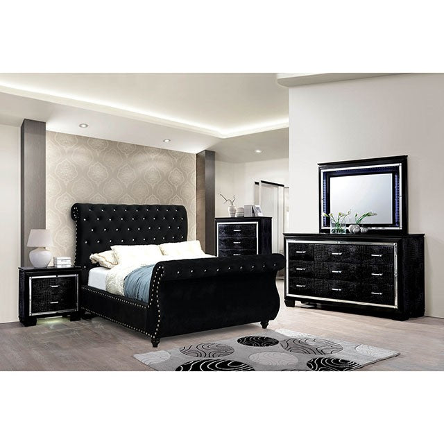 NOELLA Cal.King & Queen Bed - Casa Morelos / Coahuila Furniture (Oklahoma City, OK)