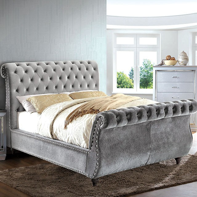 NOELLA Cal.King & Queen Bed - Casa Morelos / Coahuila Furniture (Oklahoma City, OK)