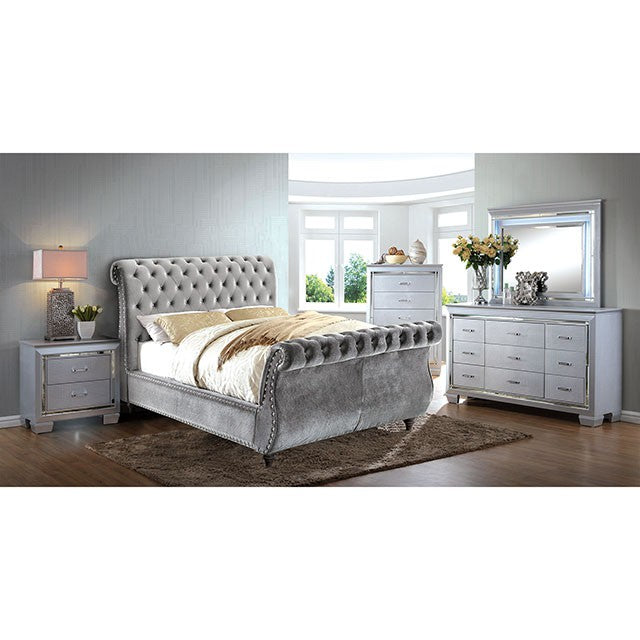 NOELLA Cal.King & Queen Bed - Casa Morelos / Coahuila Furniture (Oklahoma City, OK)