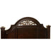 Syracuse Bed Cherry & Grey - Casa Morelos / Coahuila Furniture (Oklahoma City, OK)