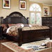 Syracuse Bed Cherry & Grey - Casa Morelos / Coahuila Furniture (Oklahoma City, OK)