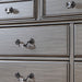 Syracuse Bed Cherry & Grey - Casa Morelos / Coahuila Furniture (Oklahoma City, OK)