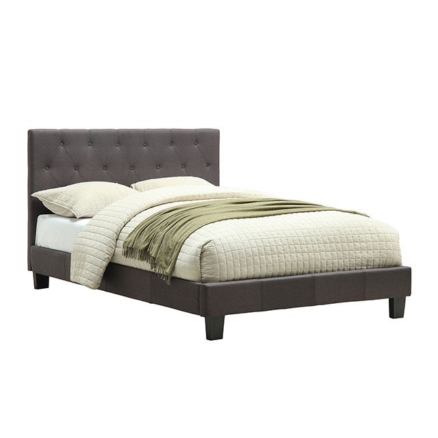 Leeroy Bed Ivory & Brown - Casa Morelos / Coahuila Furniture (Oklahoma City, OK)