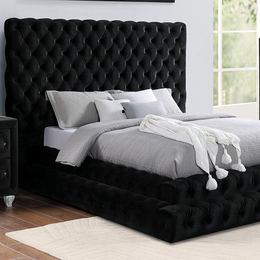 Stefania Bed Grey & Queen - Casa Morelos / Coahuila Furniture (Oklahoma City, OK)