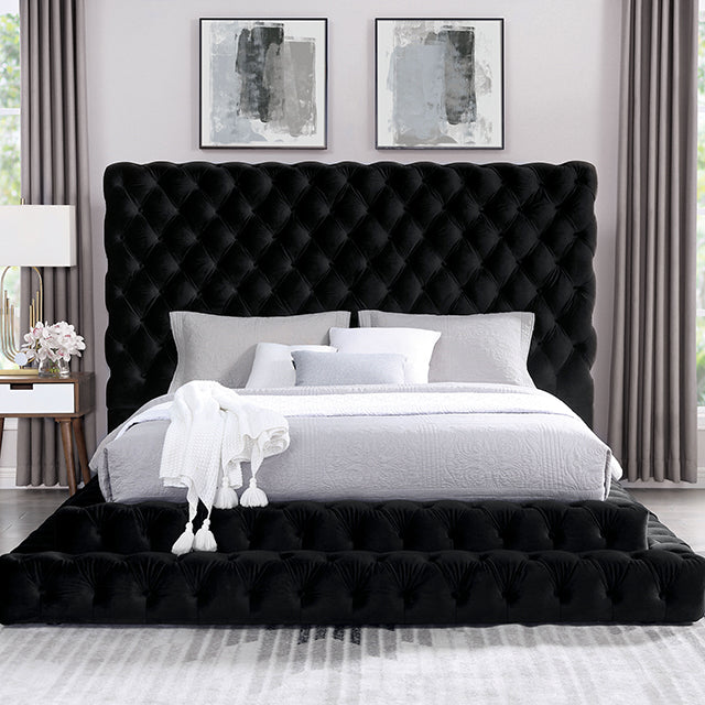 Stefania Bed Grey & Queen - Casa Morelos / Coahuila Furniture (Oklahoma City, OK)