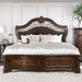 Menodora Brown Cherry Cal.King, E.King, Queen Bed - Casa Morelos / Coahuila Furniture (Oklahoma City, OK)