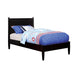 Lennart Bed Oak, Black, Gray, & White - Casa Morelos / Coahuila Furniture (Oklahoma City, OK)