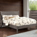 Lennart Bed Oak, Black, Gray, & White - Casa Morelos / Coahuila Furniture (Oklahoma City, OK)