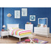 Lennart Bed Oak, Black, Gray, & White - Casa Morelos / Coahuila Furniture (Oklahoma City, OK)