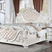 Esparanza Bed Cherry & White - Casa Morelos / Coahuila Furniture (Oklahoma City, OK)