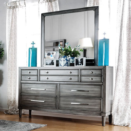DAPHNE Gray Dresser - Casa Morelos / Coahuila Furniture (Oklahoma City, OK)