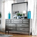 DAPHNE Gray Dresser - Casa Morelos / Coahuila Furniture (Oklahoma City, OK)