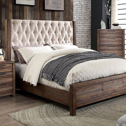 Hutchinson Bed With Storage & Without Storage - Casa Morelos / Coahuila Furniture (Oklahoma City, OK)