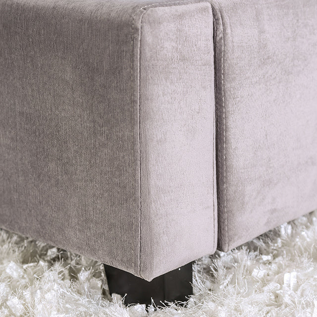 Rosabelle Bed Black, Grey, & Ivory - Casa Morelos / Coahuila Furniture (Oklahoma City, OK)