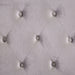 Rosabelle Bed Black, Grey, & Ivory - Casa Morelos / Coahuila Furniture (Oklahoma City, OK)