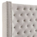 Rosabelle Bed Black, Grey, & Ivory - Casa Morelos / Coahuila Furniture (Oklahoma City, OK)