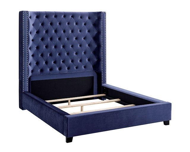 Mirabelle Bed Blue - Casa Morelos / Coahuila Furniture (Oklahoma City, OK)