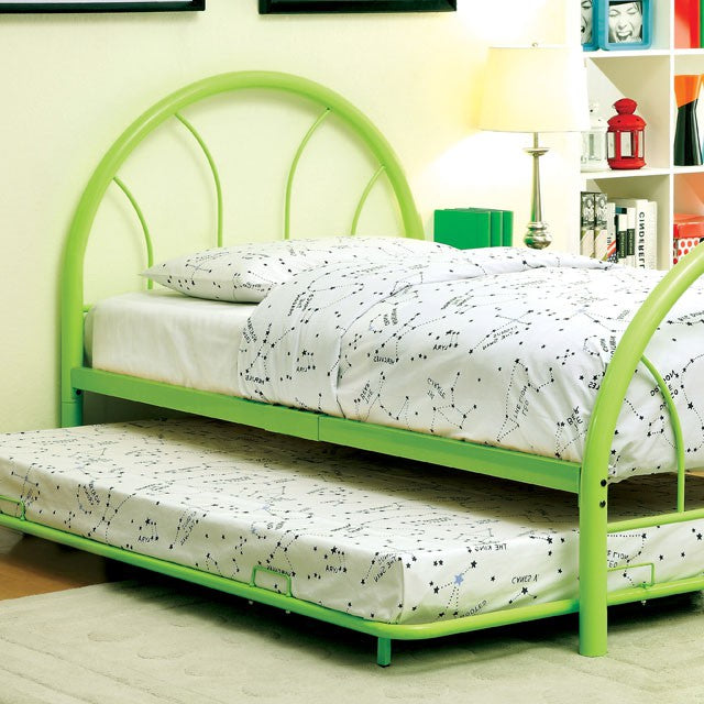 Rainbow Full Bed Black, White, Silver, Black, & Green - Casa Morelos / Coahuila Furniture (Oklahoma City, OK)