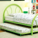 Rainbow Full Bed Black, White, Silver, Black, & Green - Casa Morelos / Coahuila Furniture (Oklahoma City, OK)