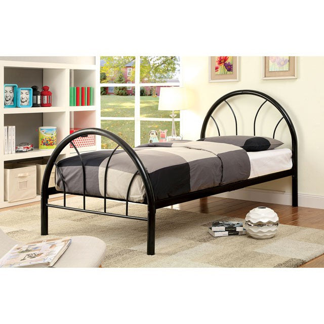 Rainbow Full Bed Black, White, Silver, Black, & Green - Casa Morelos / Coahuila Furniture (Oklahoma City, OK)