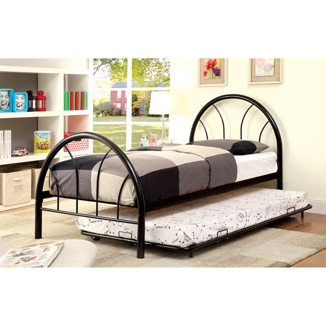 Rainbow Full Bed Black, White, Silver, Black, & Green - Casa Morelos / Coahuila Furniture (Oklahoma City, OK)
