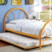 Rainbow Full Bed Black, White, Silver, Black, & Green - Casa Morelos / Coahuila Furniture (Oklahoma City, OK)