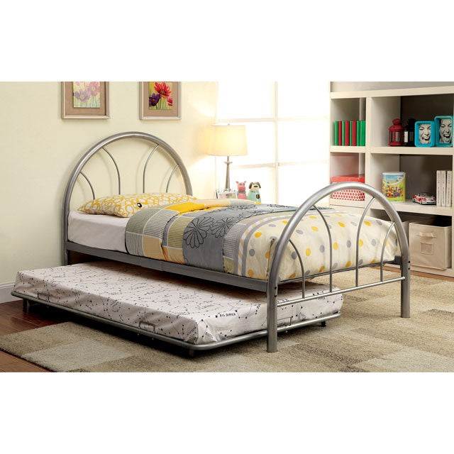 Rainbow Full Bed Black, White, Silver, Black, & Green - Casa Morelos / Coahuila Furniture (Oklahoma City, OK)
