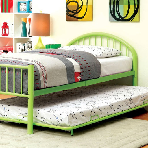 Rainbow Full Bed Black, White, Silver, Black, & Green - Casa Morelos / Coahuila Furniture (Oklahoma City, OK)