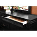 Louis Philippe Cal.King Bed Black & Grey - Casa Morelos / Coahuila Furniture (Oklahoma City, OK)