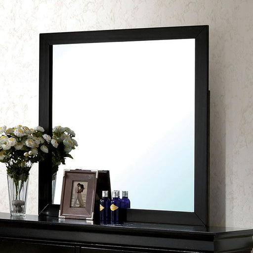 Louis Philippe Mirror Black - Casa Morelos / Coahuila Furniture (Oklahoma City, OK)