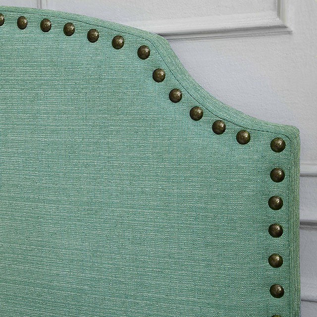 Hasselt King Headboard Green - Casa Morelos / Coahuila Furniture (Oklahoma City, OK)