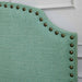 Hasselt King Headboard Green - Casa Morelos / Coahuila Furniture (Oklahoma City, OK)