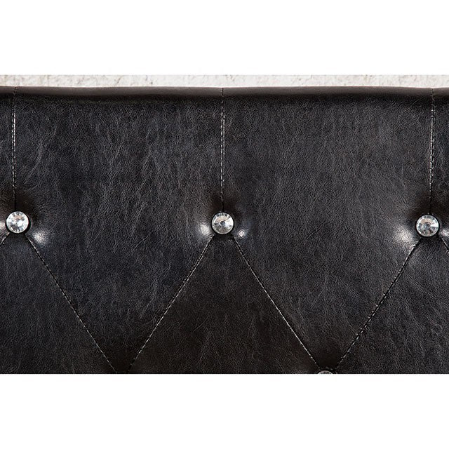 Velen Bed Black & White - Casa Morelos / Coahuila Furniture (Oklahoma City, OK)