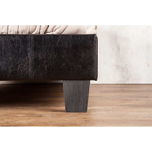 Velen Bed Black & White - Casa Morelos / Coahuila Furniture (Oklahoma City, OK)