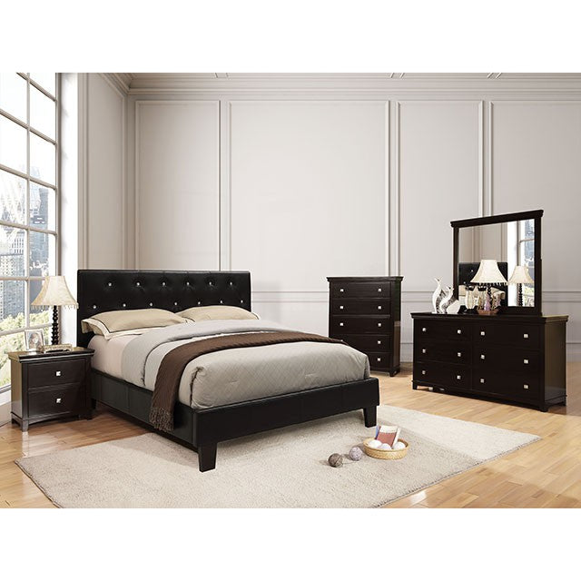 Velen Bed Black & White - Casa Morelos / Coahuila Furniture (Oklahoma City, OK)